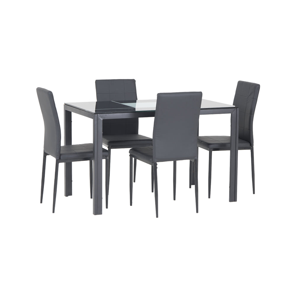 Argos home lido glass dining outlet table