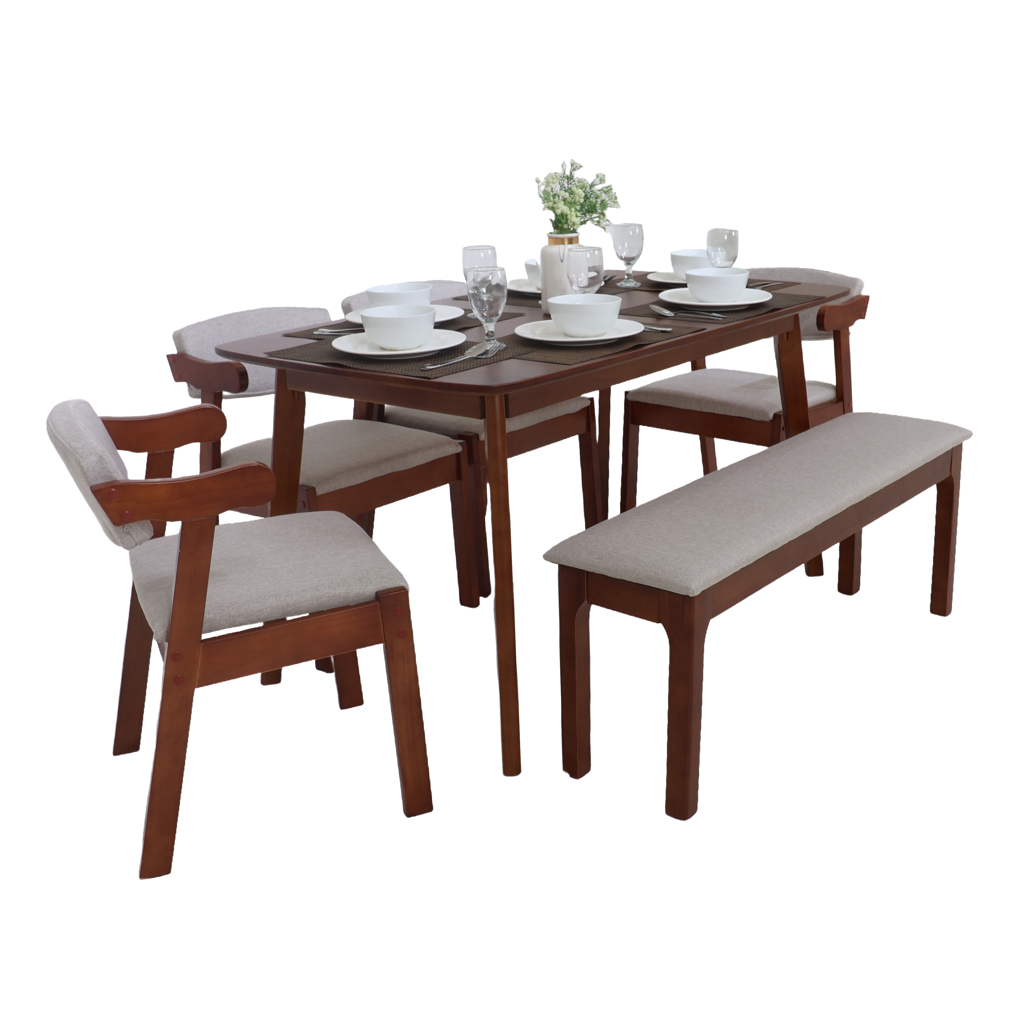 SOCORRO 6-Seater Dining Set