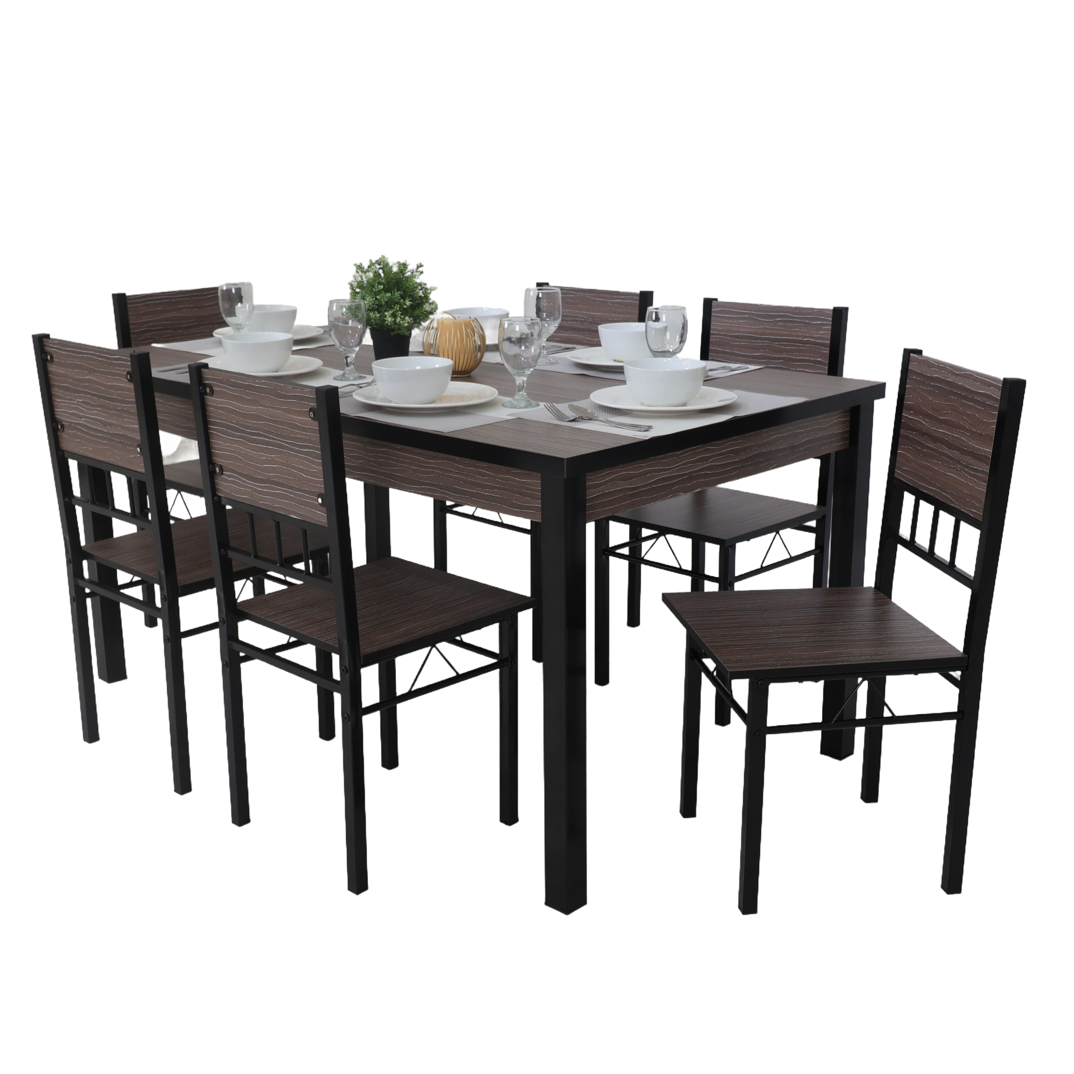 JAVEE 6-Seater Dining Set - Main Image
