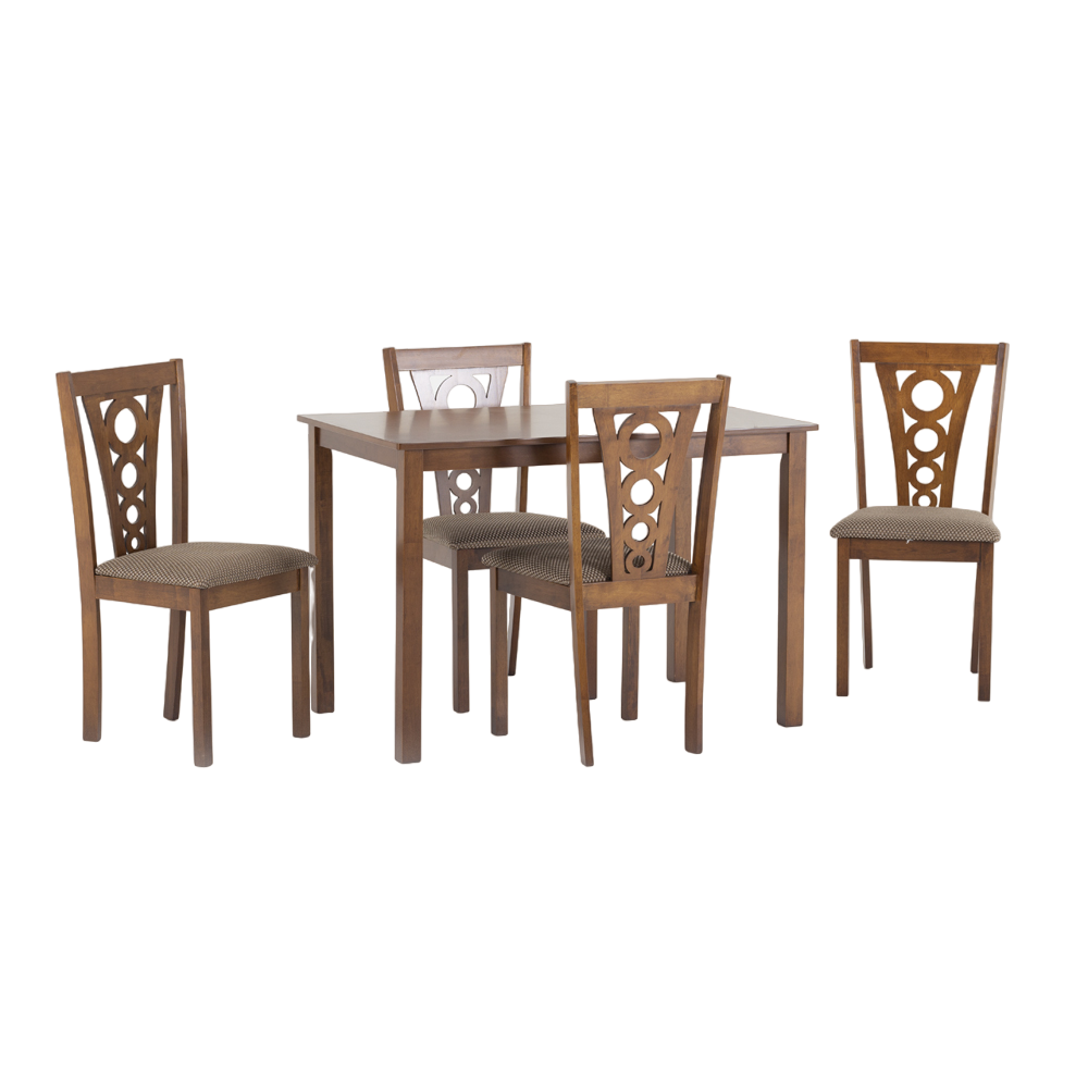 SOGO Home and Office Center ROSCOE 4Seater Dining Set