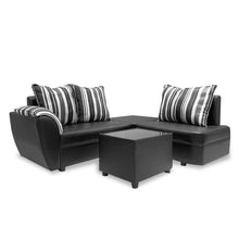 Load image into Gallery viewer, DOTCH ROXIE Multi-Way Sofa Set - armless single seater, 1-arm loveseat ottoman and glass top center table cheap price. (6829553418403)
