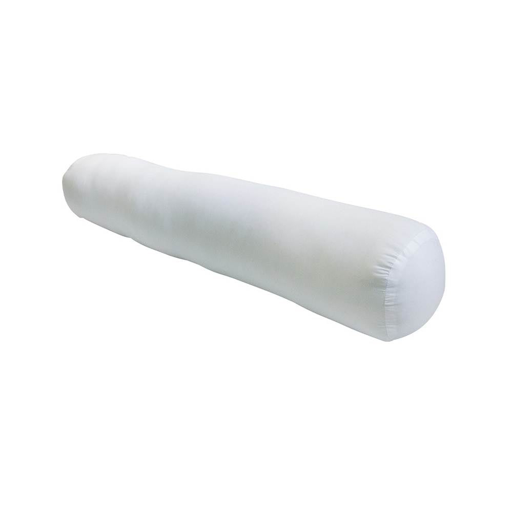 URATEX Gentle Bounce bolster pillow, long white cylindrical cushion