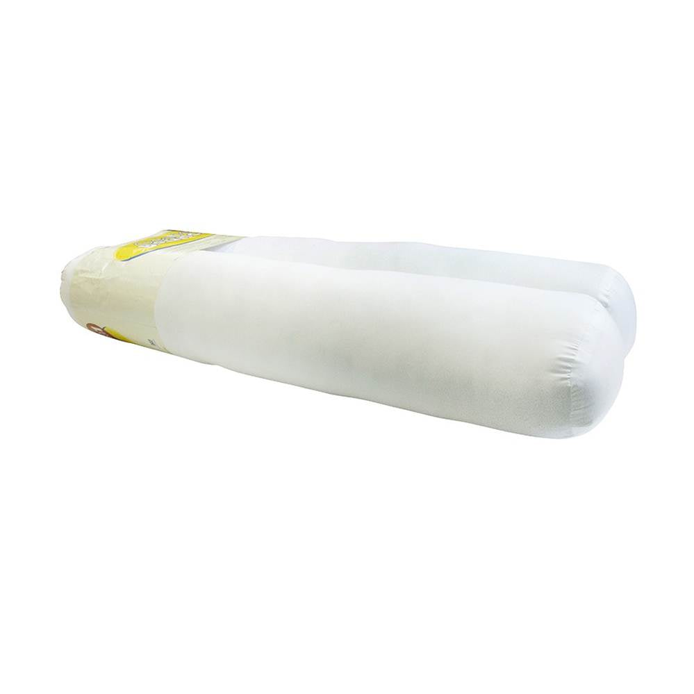 URATEX Gentle Bounce bolster pillow, white cylindrical cushion