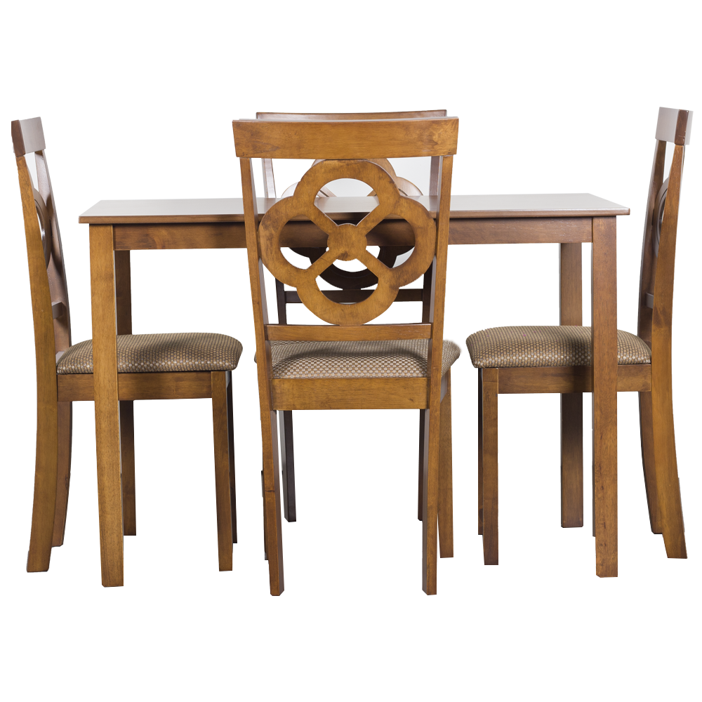 SOGO Home and Office Center TRIXIE 4Seater Dining Set