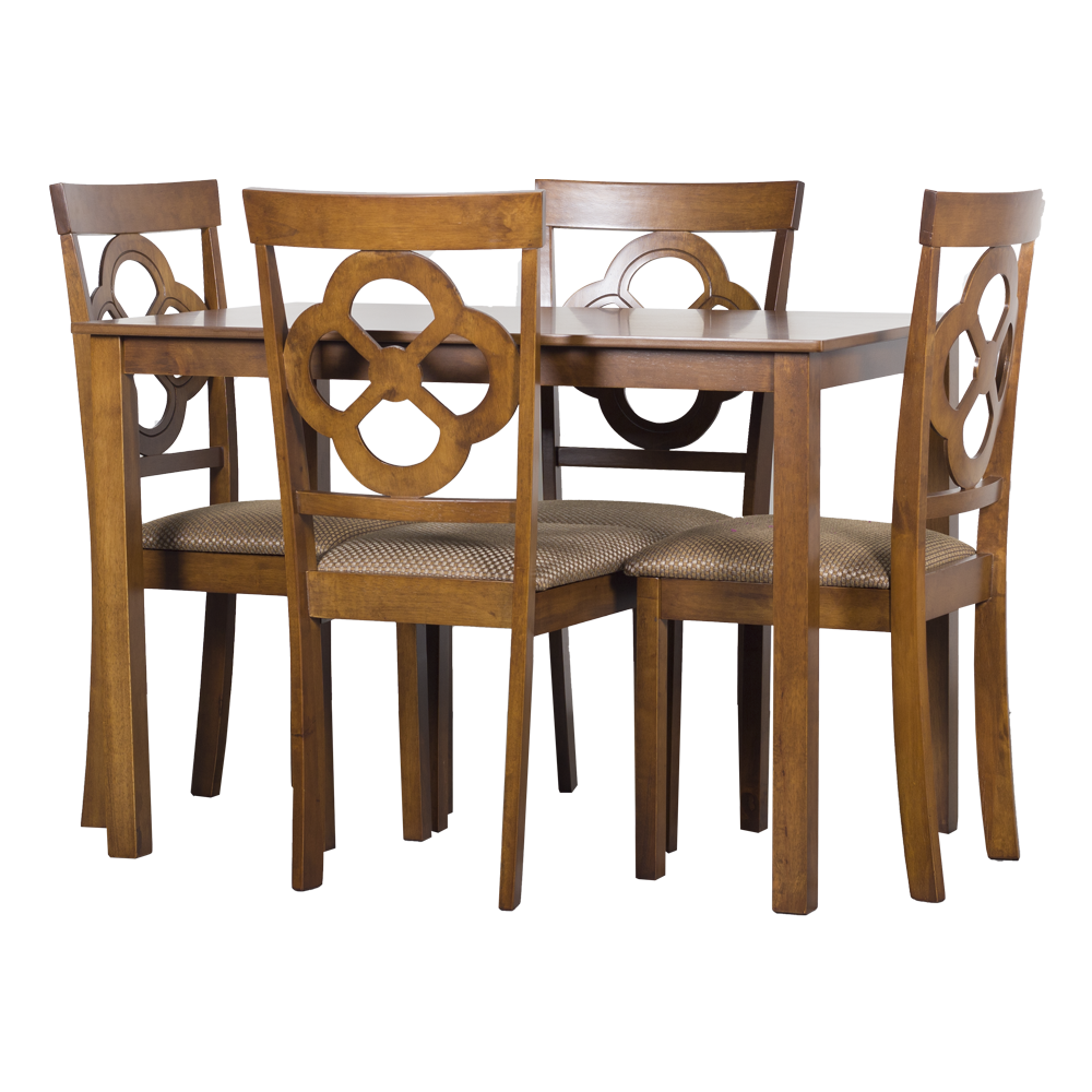 SOGO Home and Office Center TRIXIE 4Seater Dining Set