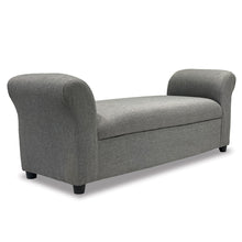 Load image into Gallery viewer, SUMMER Bench Divan -this affordable bench sofa has a armrest.		 		 		 (5571397648547)

