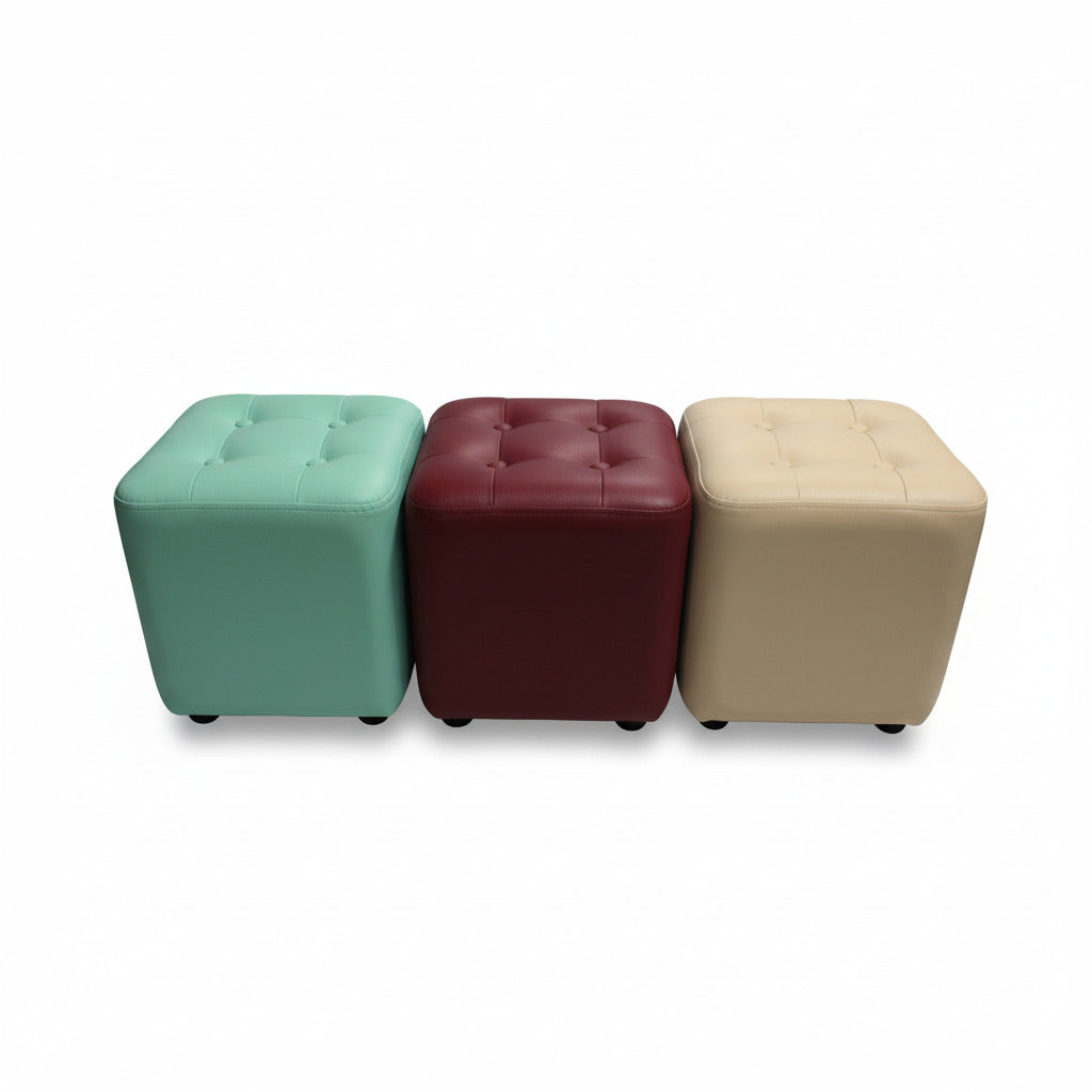 CANDY MINI OTTOMAN LEATHER (Buy 1 Take 1)