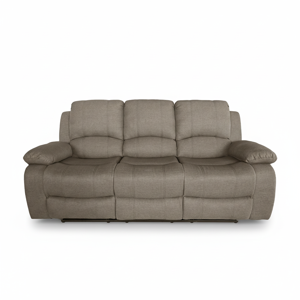 ASHLEY 3 SEATER SOFA RECLINER