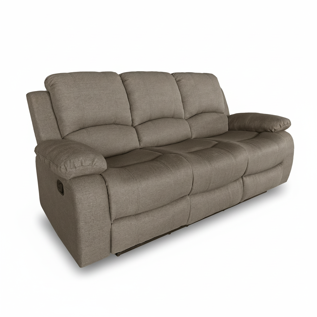 ASHLEY 3 SEATER SOFA RECLINER