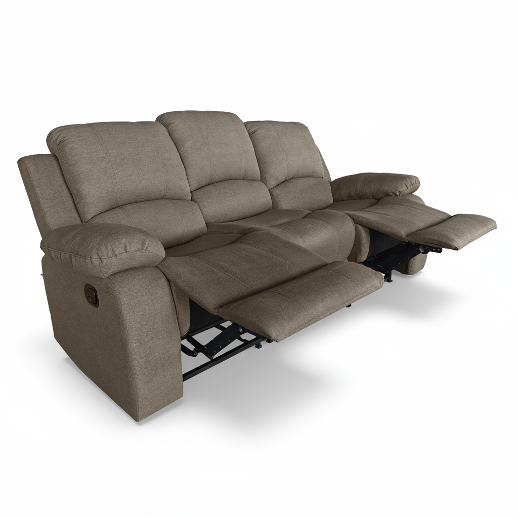 ASHLEY 3 SEATER SOFA RECLINER