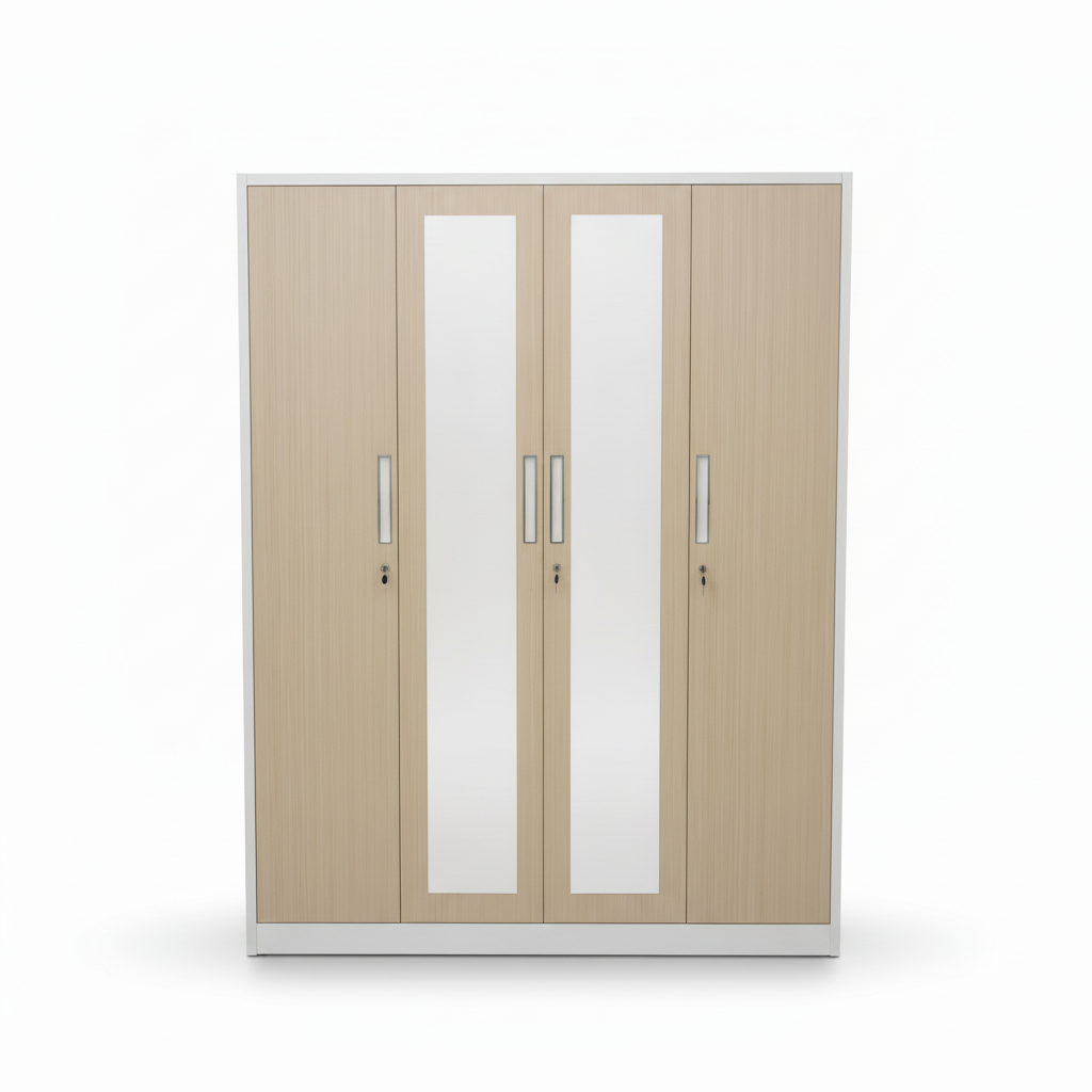 MICH 4-Door Wardrobe