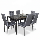 HELENA 6 SEATER DINING SET by HOME SUITE