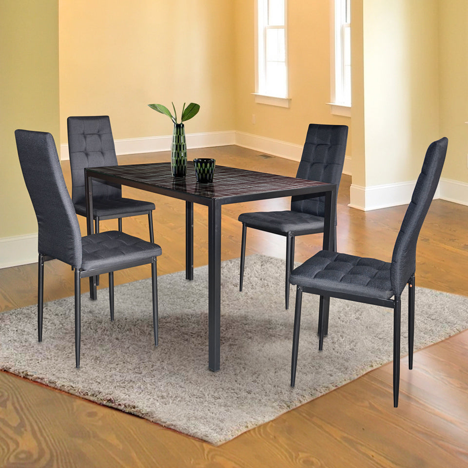 HELENA 4 SEATER DINING SET by HOME SUITE