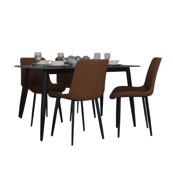 ROSSIE 4-Seater Dining Set