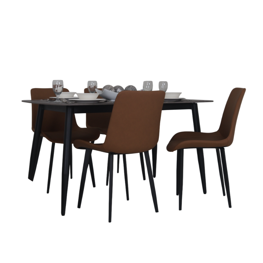 ROSSIE 4-Seater Dining Set