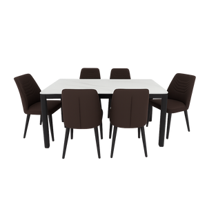 KARINA 6-Seater Dining Set by HOME SUITE