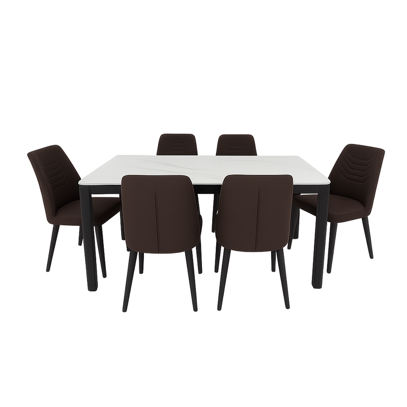 KARINA 6-Seater Dining Set by HOME SUITE