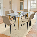 AERA 6 SEATER DINING SET by HOME SUITE