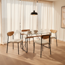 VICTORRINI 4-SEATER DINING SET by HOME SUITE