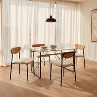 VICTORRINI 4-SEATER DINING SET by HOME SUITE