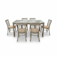 MARXIELLA 6 SEATER DINING SET by HOME SUITE