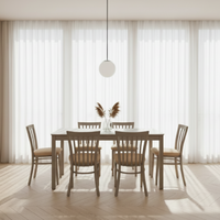 MARXIELLA 6 SEATER DINING SET by HOME SUITE