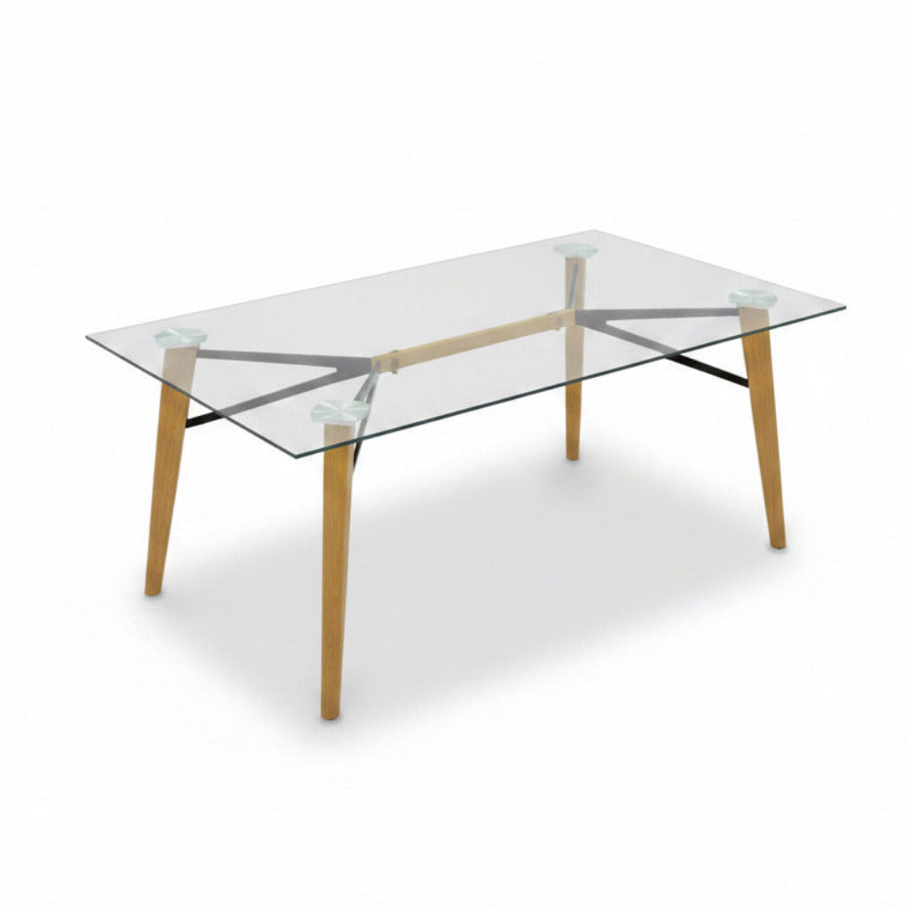 AERA 6 SEATER DINING SET by HOME SUITE