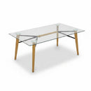 AERA 6 SEATER DINING SET by HOME SUITE