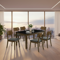 CALLIANE 6 SEATER DINING SET by HOME SUITE