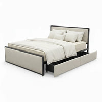 FRANCIS Queen Bed 60x75 by HOME SUITE