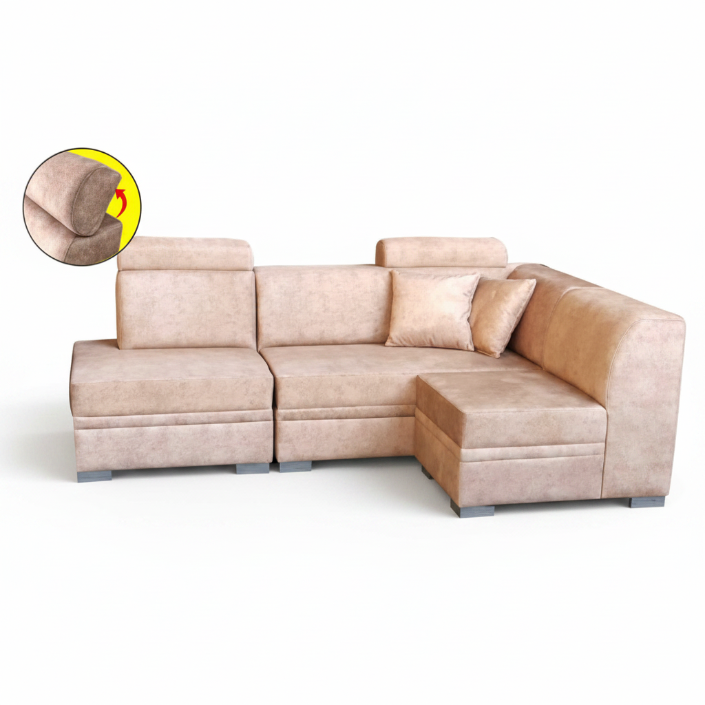 ELETTA L- Shape Sofa