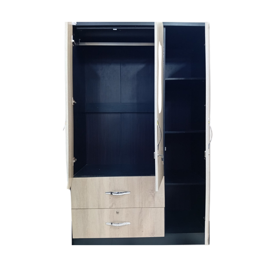 MONHA II 3-Door Wardrobe