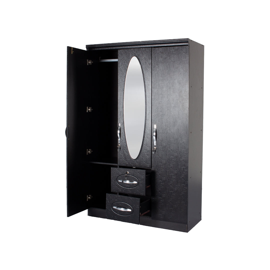 CAROLINE 3-Door Wardrobe