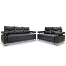 EERA 3-2 Sofa Set 3-2 Sofa set - Plush sofa set with sleek track arms on metal legs.		 		 		 (6829593919651)