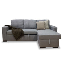 Load image into Gallery viewer, Jenica Sectional Sofabed - reversible sectional sofabed with storage on chaise are affordable.		 		 		 (7002031063203)
