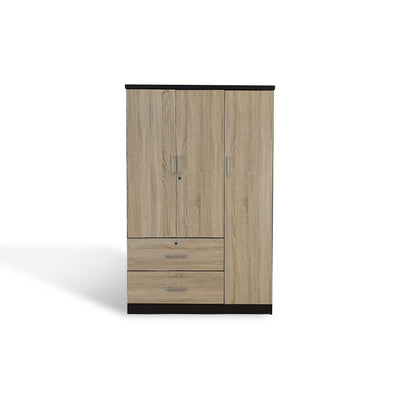 MONHA II 3-Door Wardrobe (5618044076195)