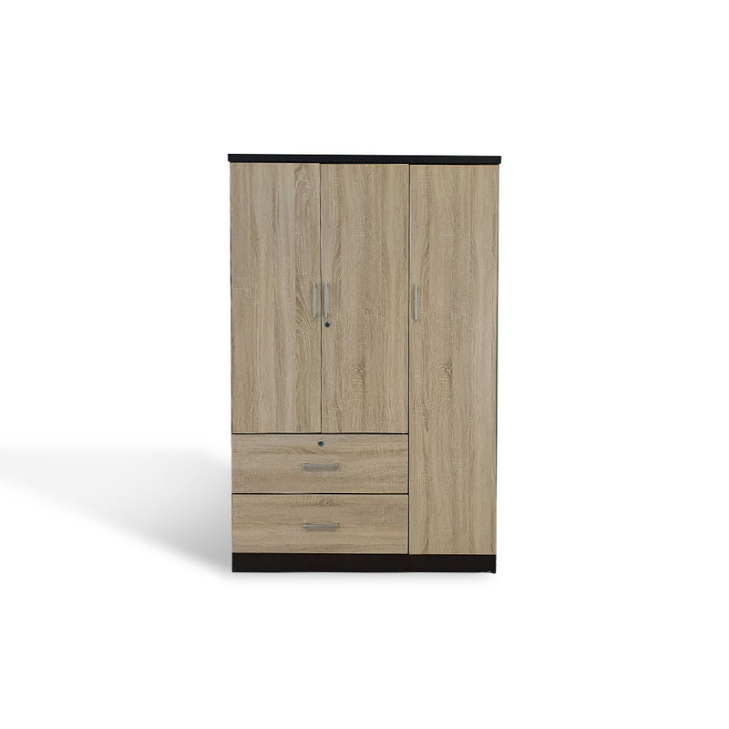 MONHA II 3-Door Wardrobe (5618044076195)
