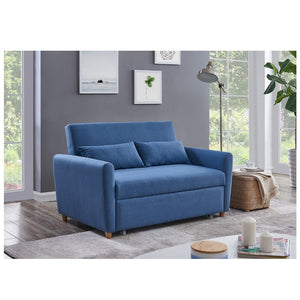 ROSS Sofabed -  2 seater pullout sofabed with pillow are very affordable. (7056791240867)