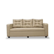 Load image into Gallery viewer, WILLIAM 3-Seater Sofa - affordable with 3-seater sofa comfy track arm sofa with tufted fixed seat and back cushion. (7124808433827)
