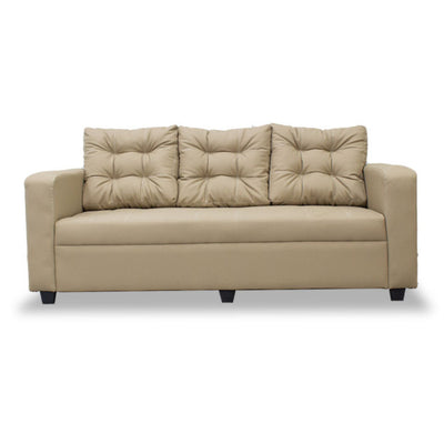 WILLIAM 3-Seater Sofa - affordable with 3-seater sofa comfy track arm sofa with tufted fixed seat and back cushion. (7124808433827)
