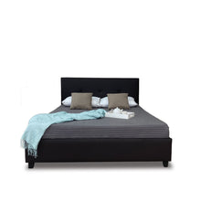 Load image into Gallery viewer, Affordable black and grey bedroom package furniture. (5571393355939)
