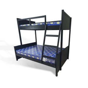 Affordable bunkbed blackframe with uratex foam. (7265758576803)