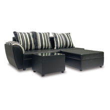 Load image into Gallery viewer, DOTCH ROXIE Multi-Way Sofa Set - armless single seater, 1-arm loveseat ottoman and glass top center table cheap price.		 		 		 (6829553418403)
