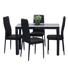 Load image into Gallery viewer, MARCELLE 4-Seater Dining Set (5617664032931)

