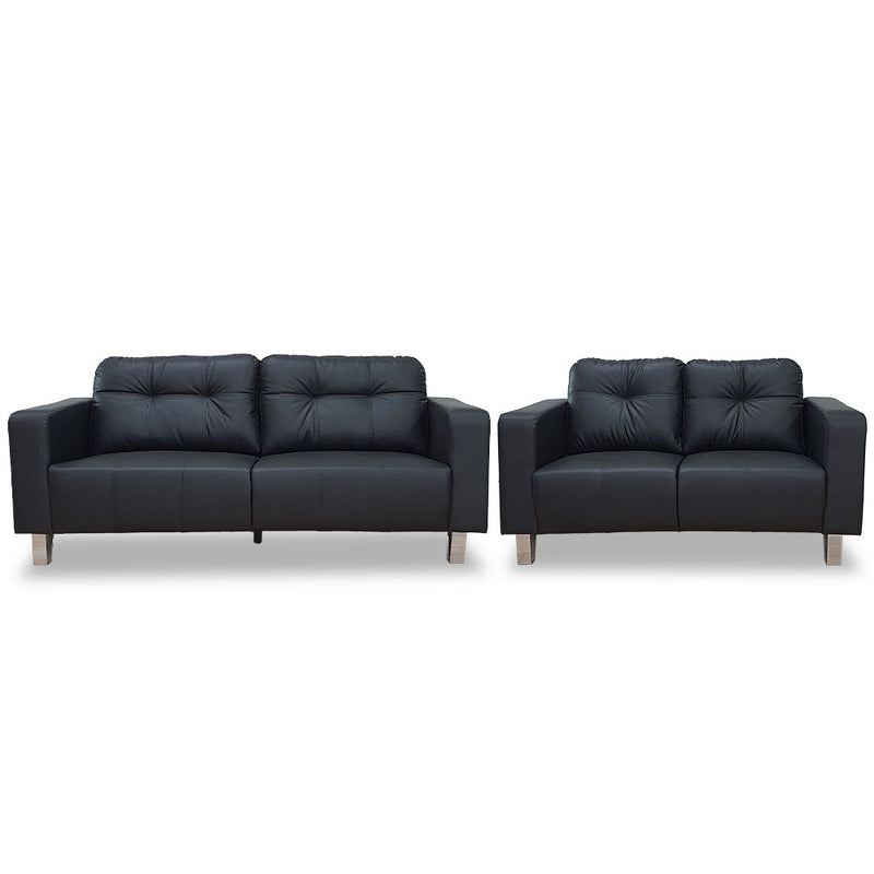MATTEO 3-2 Sofa Set - affordable for sala set with 3 seater and 2 seater sofa type. (5614496481443)