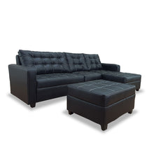 Load image into Gallery viewer, William II L-Shape Sofa set -  L-shape sofa set with (3) back cushion, single seater &amp; ottoman with a cheap price.		 		 		 (5571351543971)
