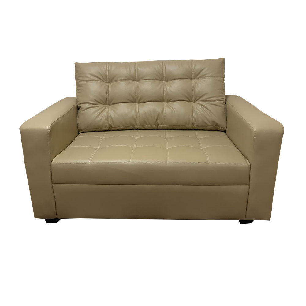 WILLIAM 2-Seater Sofa - 2 seater cheap sofa set comfy track arm sofa with tufted fixed seat and back cushion affordable sofa. (6038528688291)